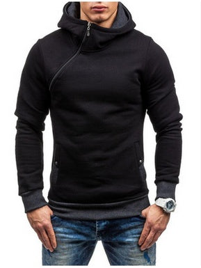 Solid Color Hoodies for Men