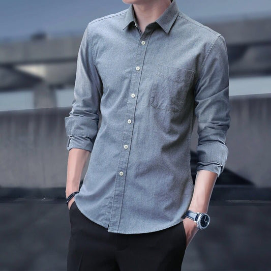 Casual Long Sleeve Shirts Men