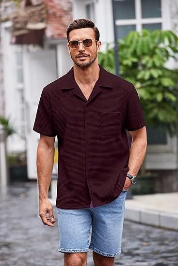 Stylish Half Sleeve Shirt Purple