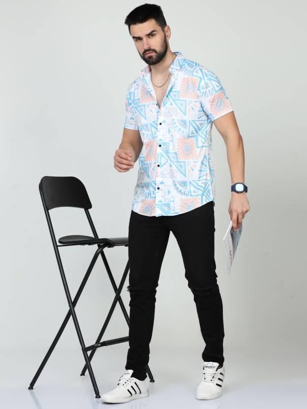 Men's Printed Half Sleeves Shirt