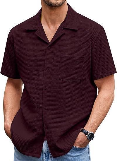 Stylish Half Sleeve Shirt Purple