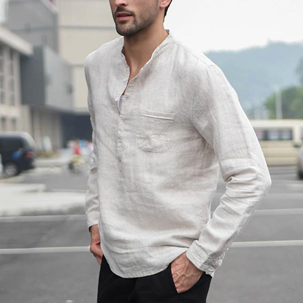 Unique Collar Men Shirts