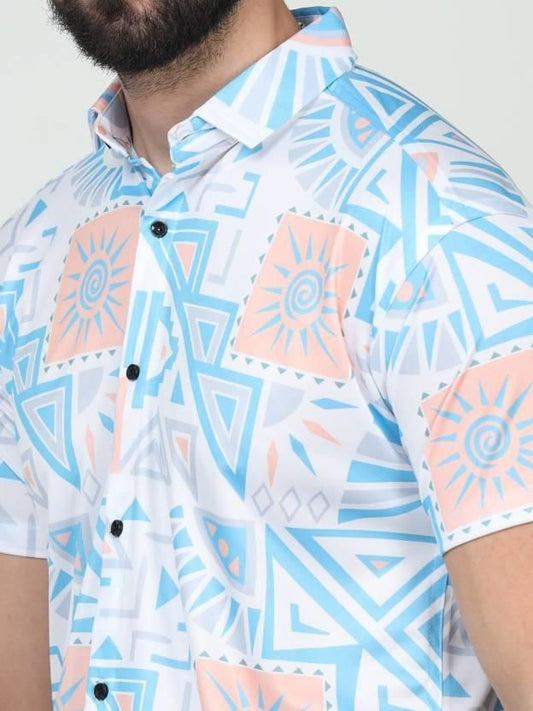 Men's Printed Half Sleeves Shirt