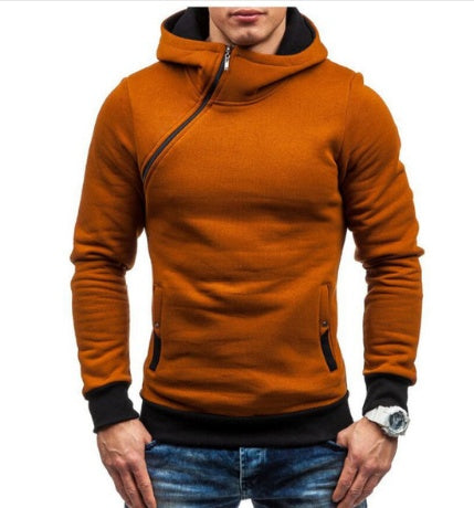 Solid Color Hoodies for Men