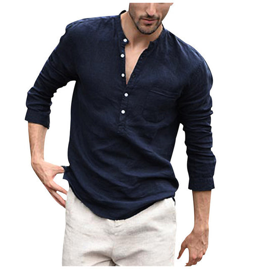 Unique Collar Men Shirts