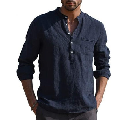 Unique Collar Men Shirts